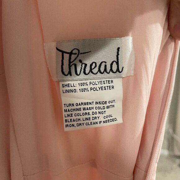 Sleeveless V-Neck Chiffon Wrap Dress - Picture 5 of 5